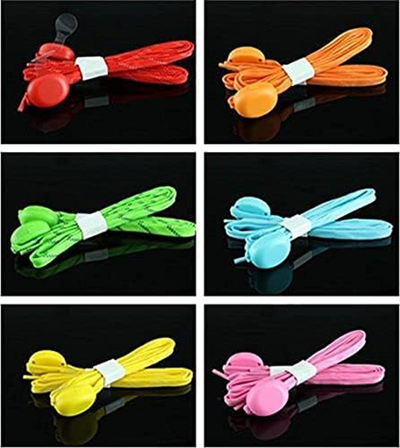 6 Pairs LED Shoelaces - High Visibility Soft Nylon Light up Shoelace with 3 Modes in 6 Colors for Night Safety Running Biking, or Cool Disco Party, Cosplay, Hip-Hop Dance