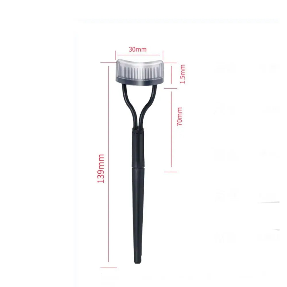 New Metal Brush Eyelash Brush Comb Stainless Steel Black Lash Separator Mascara Lift Curl Makeup Tool Eyelash Curler