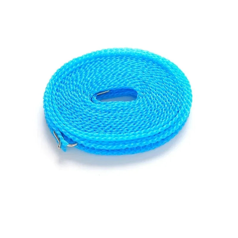 Outdoor Clothesline Nylon Non-Slip Laundry Line Rope Travel Business Windproof Clothes Cord 5/10 Meter Long