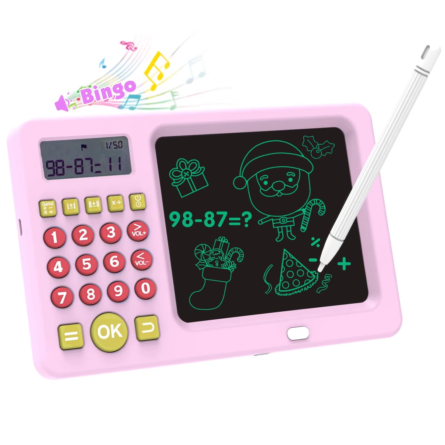 Mouth Calculator Math Addition Subtraction Multiplication Division Oral Arithmetic Training Math Exercise Machine Kids Gifts