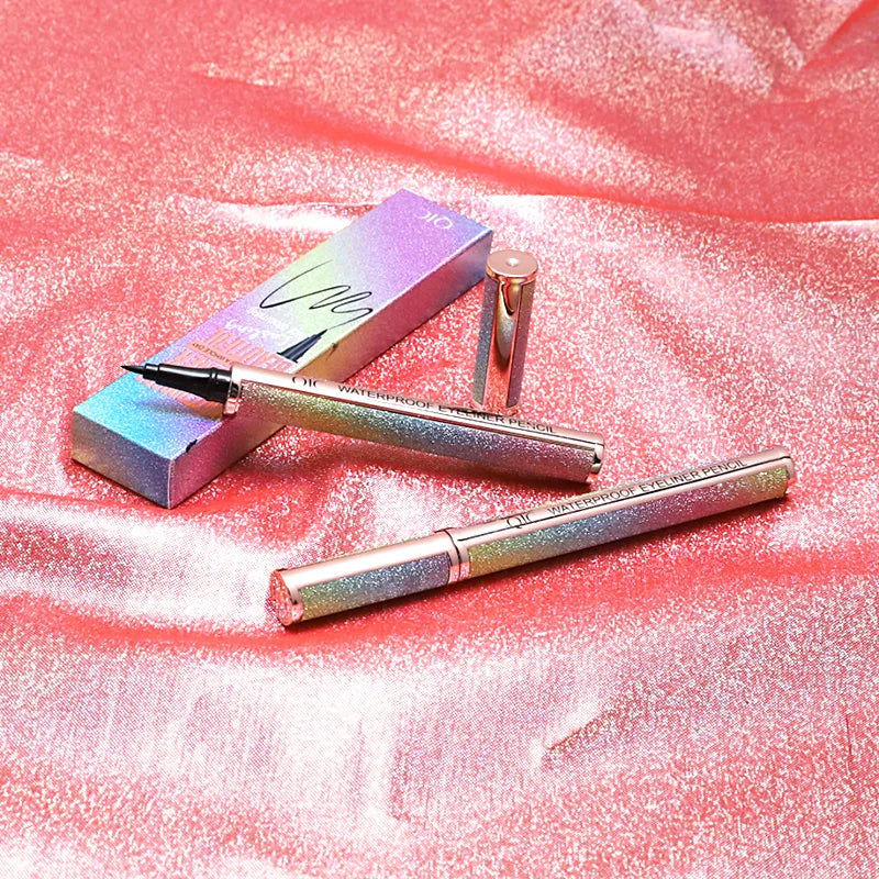 Starry Sky Black Liquid Eyeliner Pen Waterproof Quick Drying Eye Liner Pencil Women Beauty Cosmetics Eye Makeup Products