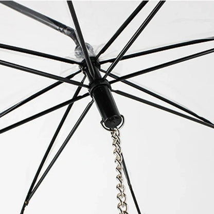 New Transparent Pet Umbrella Well Made Detachable Adjustable Rainy Day Outdoor Dog Walking Leash for Small Dogs Pet Supplies