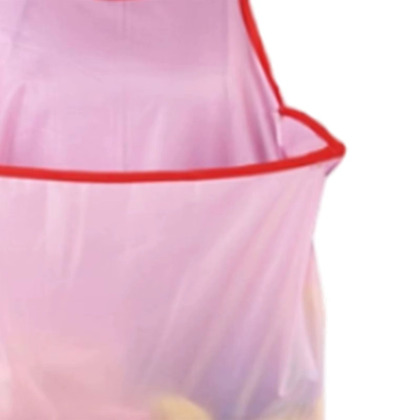 Sleeveless Laundry Apron Women Gifts Portable Cross Design Comfortable Drying Clothes Organizer Waterproof Bib
