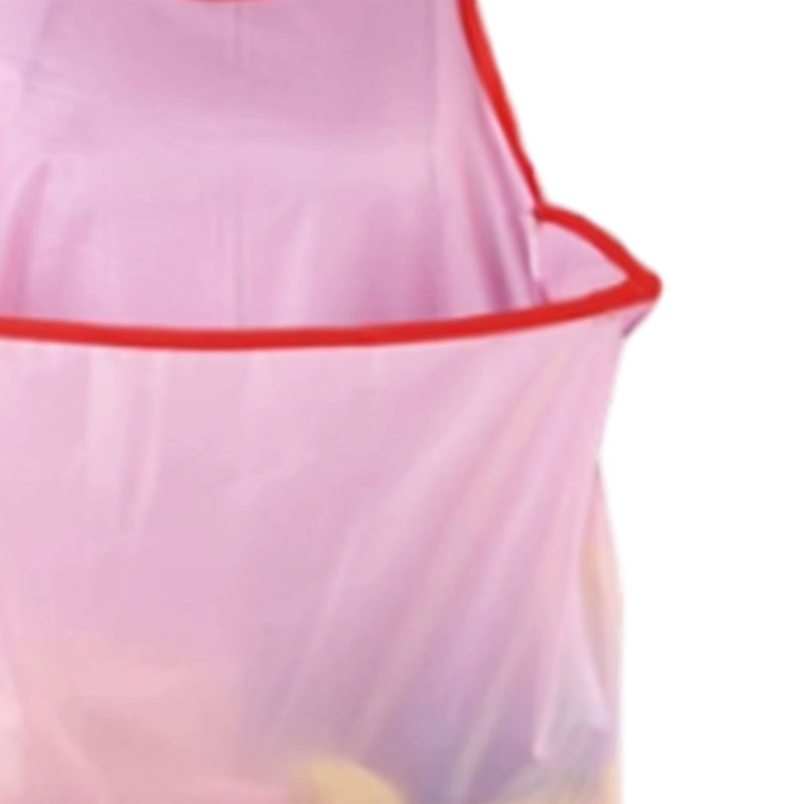 Sleeveless Laundry Apron Women Gifts Portable Cross Design Comfortable Drying Clothes Organizer Waterproof Bib