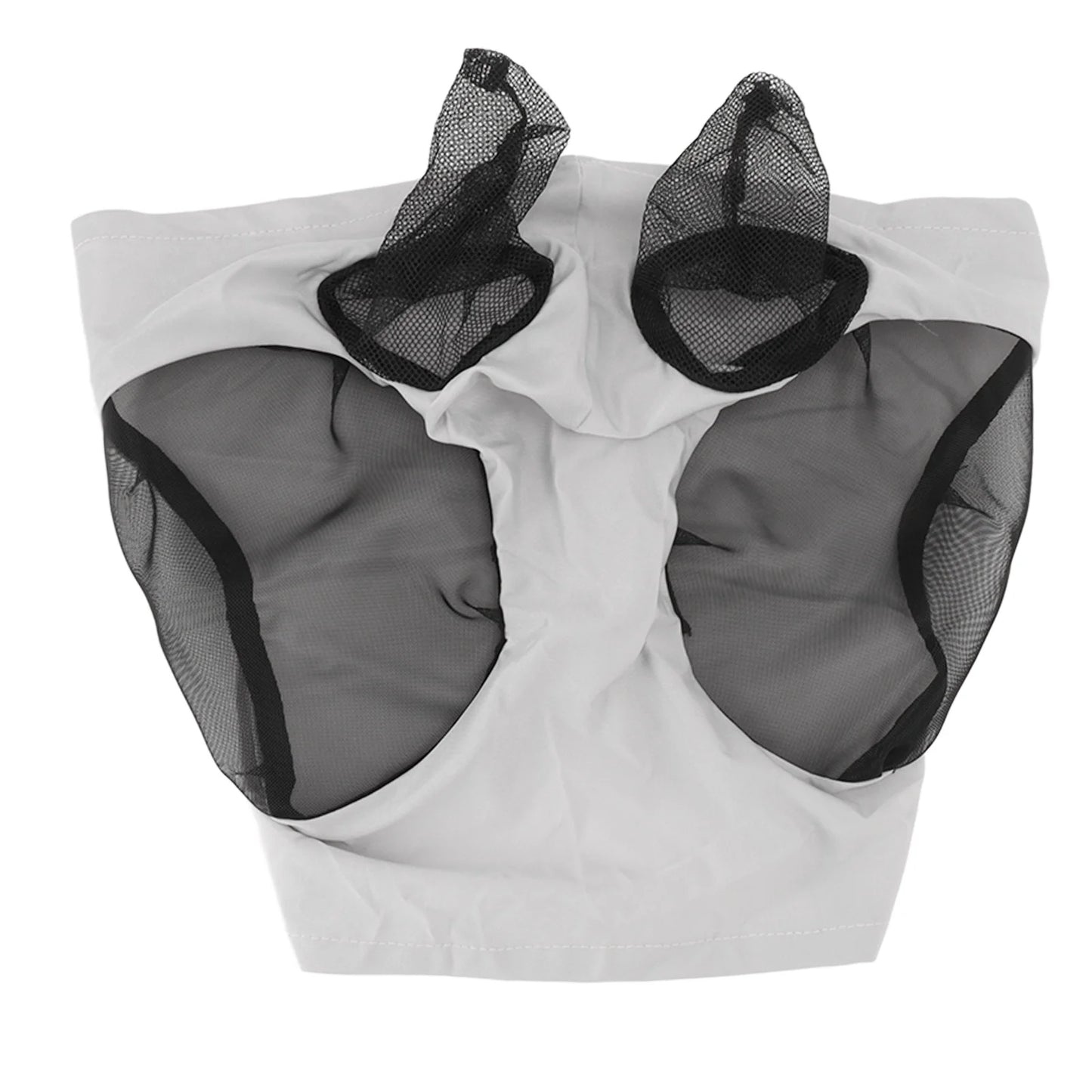 Horse Fly Mask with Ears Horse Mesh Fly Mask Breathable Elastic Horse Face Mask with Ears Riding Equestrian Equipment