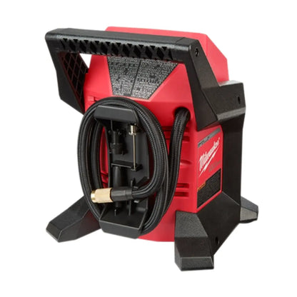 Milwaukee M12 Gen 2 3/8" Stubby Impact Kit with Free Tire Inflator