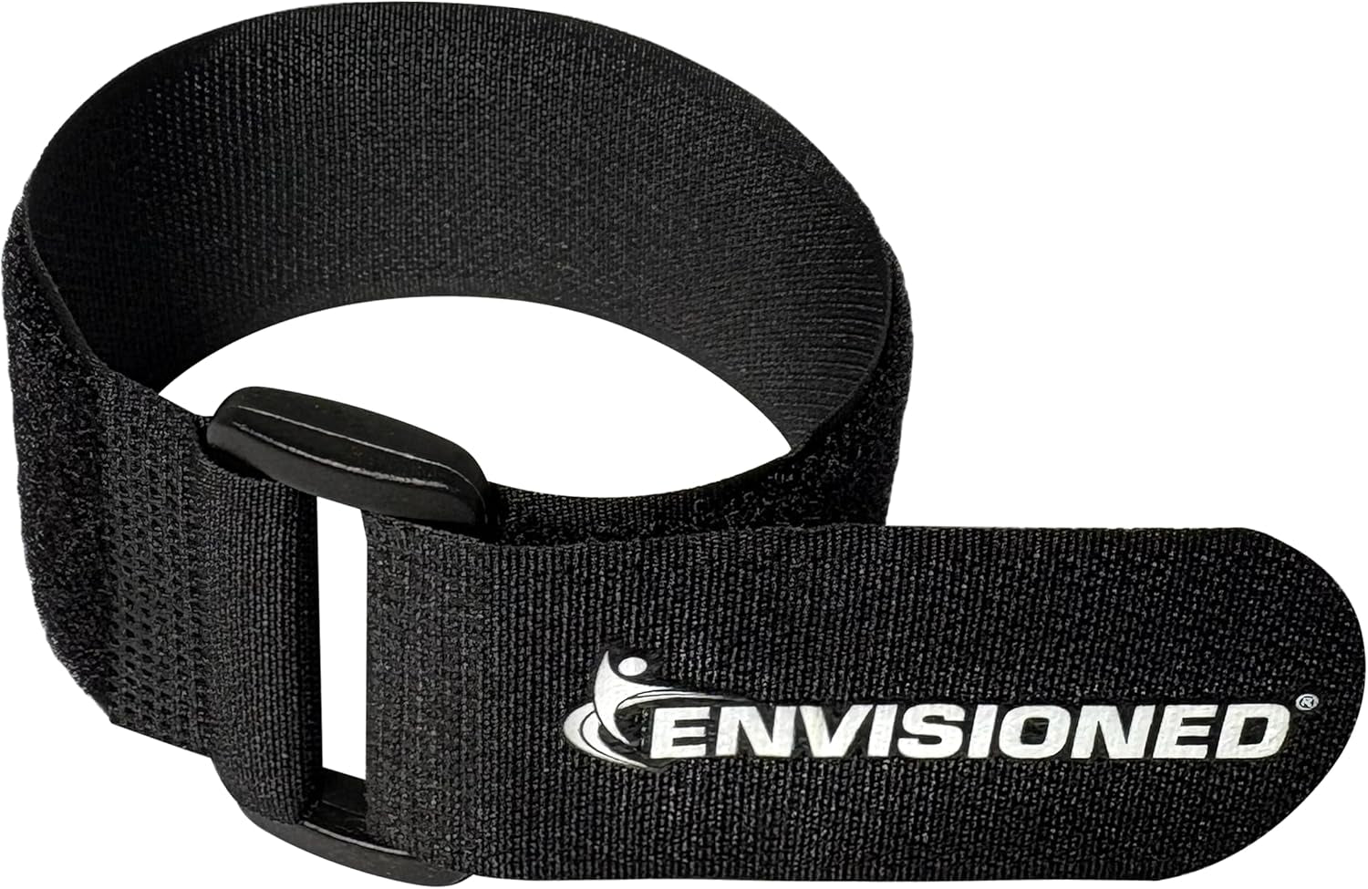 Reusable Cinch Straps 2" X 40" - 6 Pack, Multipurpose Strong Gripping, Quality Hook and Loop Securing Straps (Black)