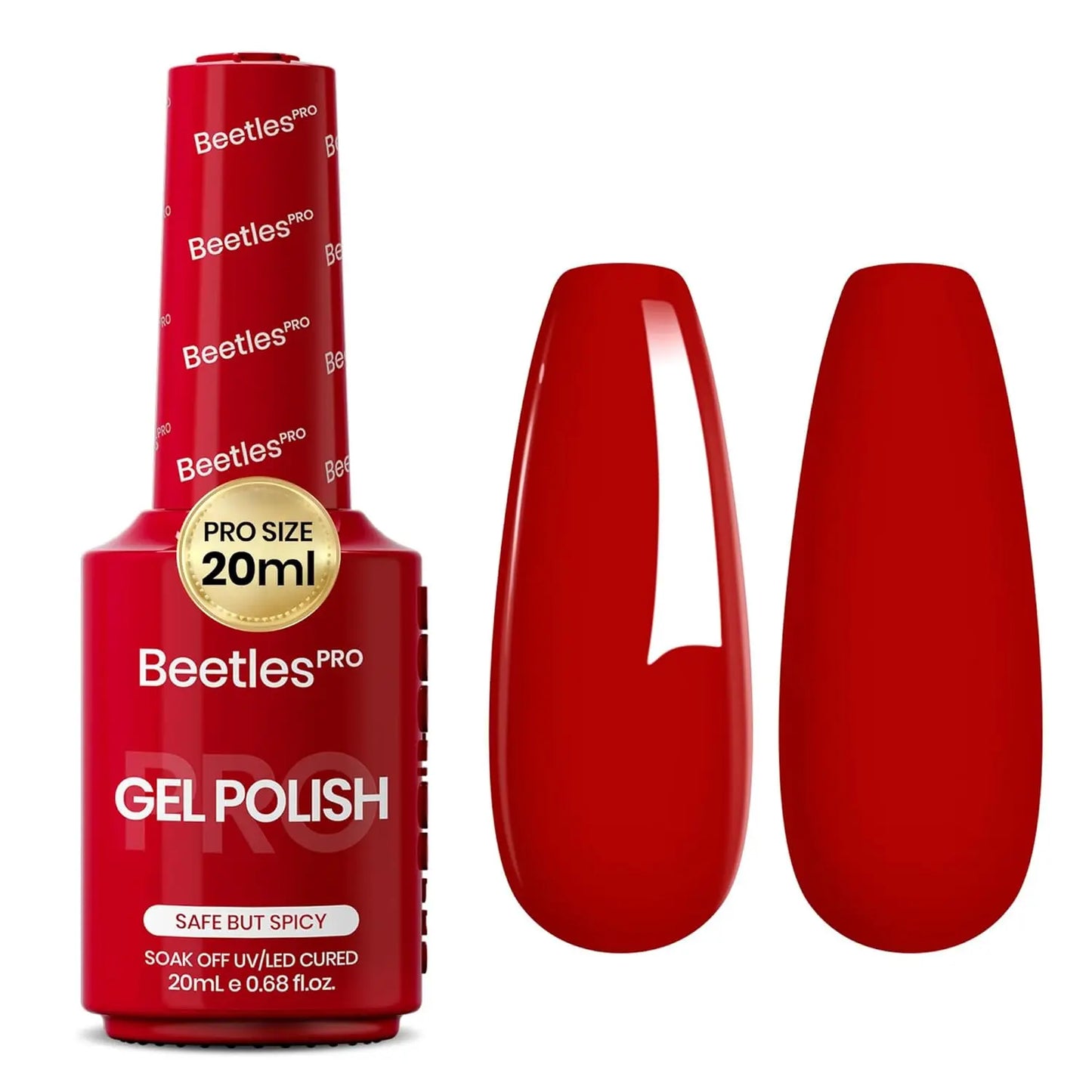 Beetles Pro Gel Polish - 20ML Gel Polish, UV Nail Lamp Cure Needed Christmas Nail Arts Salon-Quality Shine Long Lasting