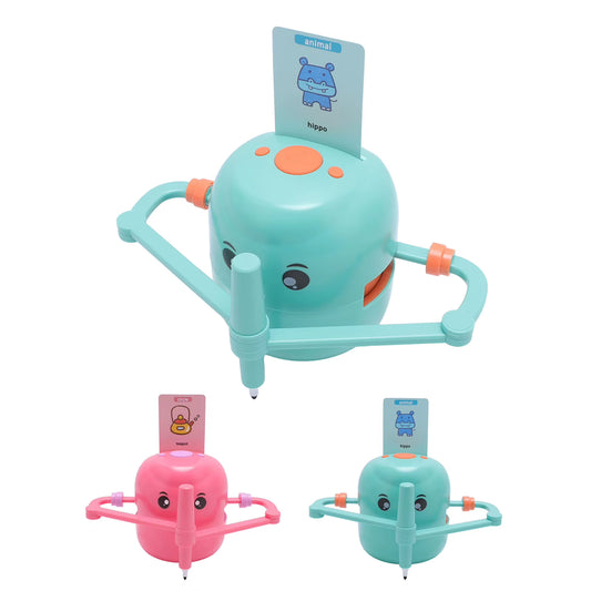 Robot Drawing Machine Smart Drawing Robot Automatic Early Educational 2400Mah Art Enlightenment for Children Aged 5 and Above