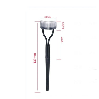 New Metal Brush Eyelash Brush Comb Stainless Steel Black Lash Separator Mascara Lift Curl Makeup Tool Eyelash Curler