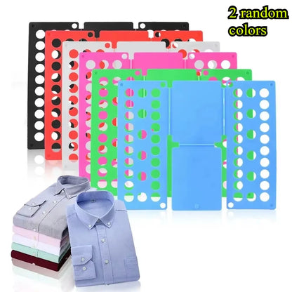 Kids Magic Clothes Folder T Shirts Jumpers Organizer Fold save Time Clothes Holder Quick Clothes Folding Board Home Storage