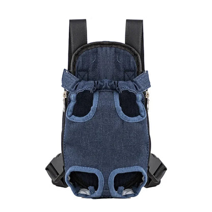 Adjustable Cat Carrier Bag Pet Double Shoulder Backpack Portable Bag Outdoor Travel Camping Hiking Cat Bag Dog Bag