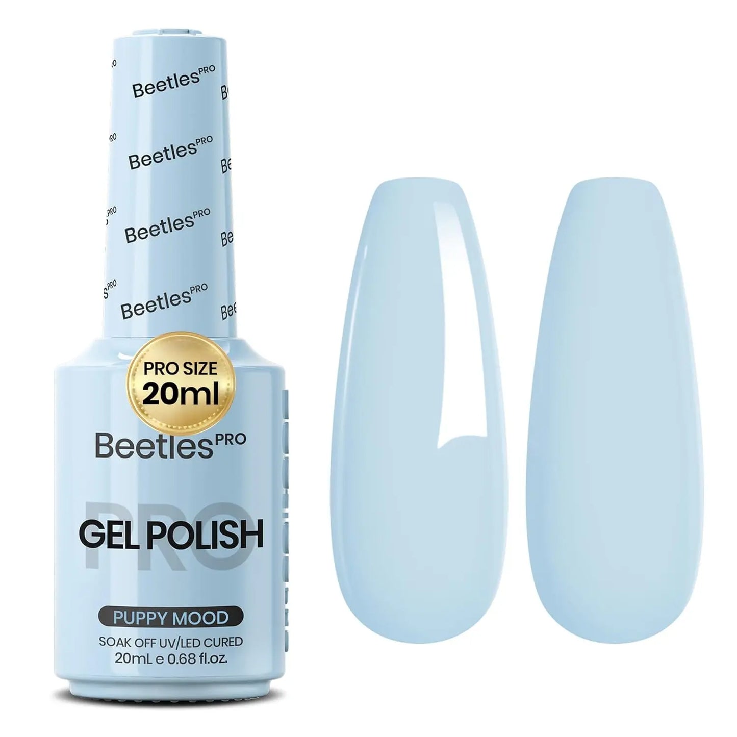 Beetles Pro Gel Polish - 20ML Gel Polish, UV Nail Lamp Cure Needed Christmas Nail Arts Salon-Quality Shine Long Lasting
