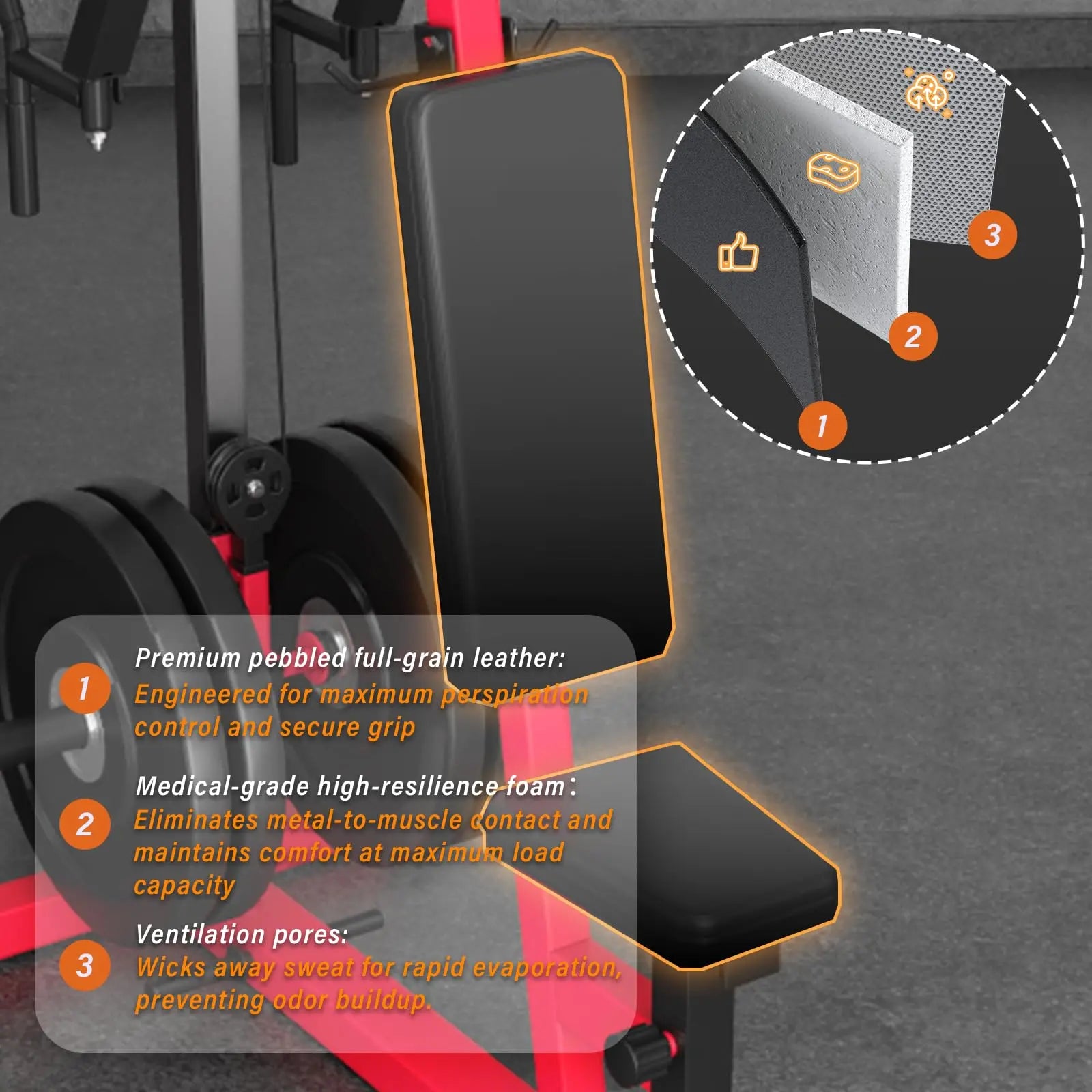 AECOJOY Ultimate Chest & Reverse Fly Master 450Lbs Adjustable Upper Body Workout Equipment for Home Gym with Premium Triple-Layer Throne and High-Density Foam Top Maquina De Ejercicio
