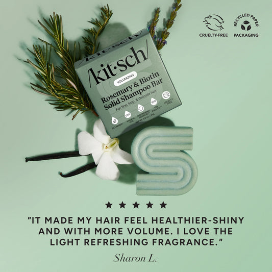 Rosemary & Biotin Volumizing Shampoo & Conditioner Bar Combo