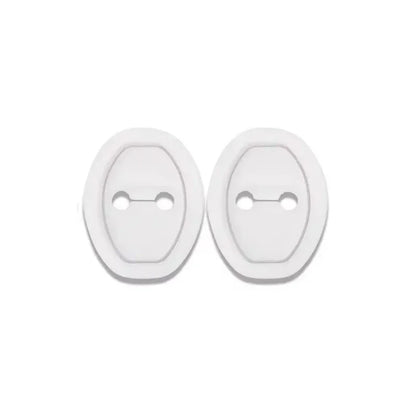Universal Car Door Slamming Anti-Vibration Silicone Cushioning Mute Shock Absorber Protective Cover Door Latch Protection Pads