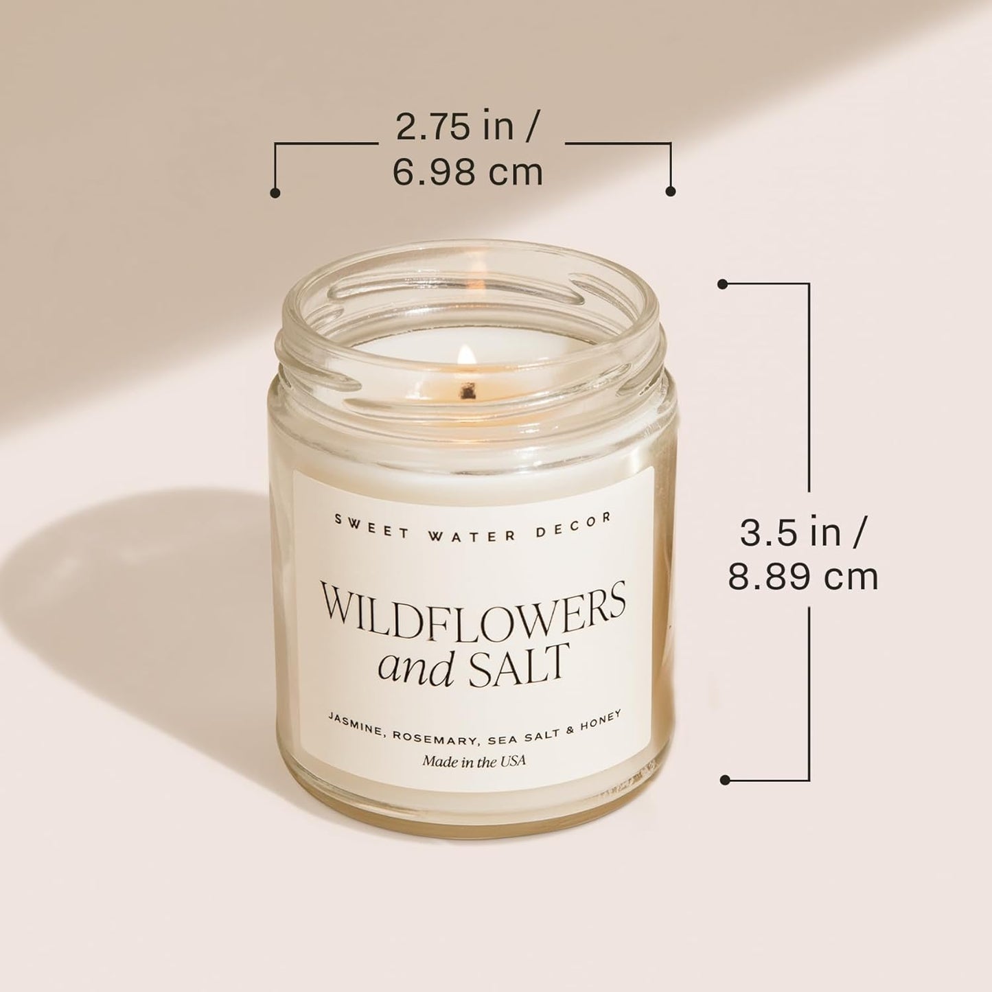 You'Re the Best Candle | Tropical Fruit and Sugared Orange, Summer Scented Soy Wax Candle for Home | 9Oz Clear Jar, 40 Hour Burn Time, Made in the USA