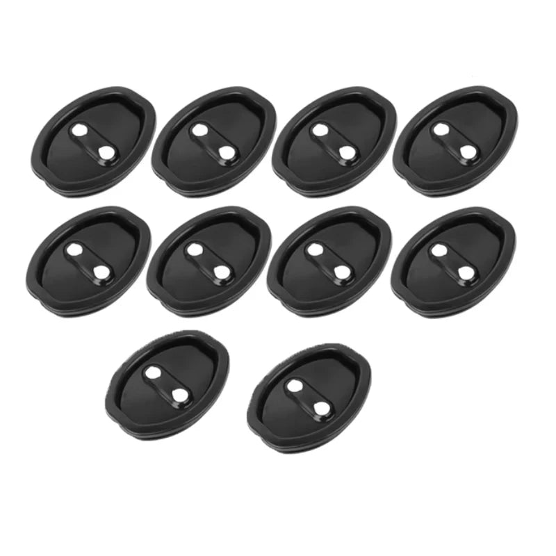 Universal Car Door Slamming Anti-Vibration Silicone Cushioning Mute Shock Absorber Protective Cover Door Latch Protection Pads