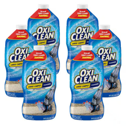 64 Oz. Oxi Clean Large Area Carpet Cleaner, (6-Pack)