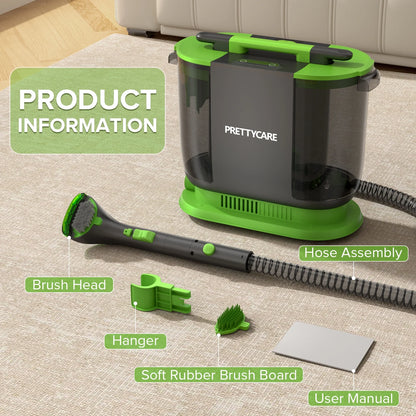 Portable Carpet Shampooer,Upholstery Cleaner,14Kpa Strong Suction Carpet Cleaner Machine,500W Powerful Motor