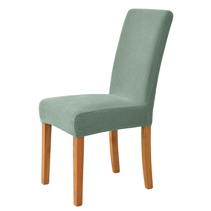 Jacquard Corn Kernel Fabric Chair Cover Universal Size Cheap Chair Covers Stretch Seat Slipcovers for Dining Room Home Decor 1PC
