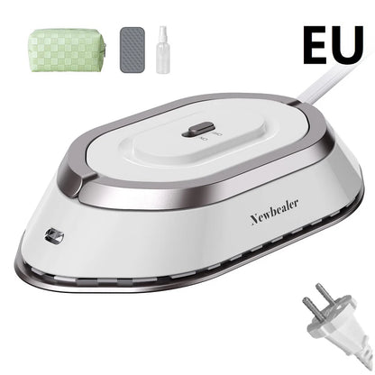 Portable Mini Electric Iron Dual-Voltage Non-Steam Travel Dry Iron 100-240V