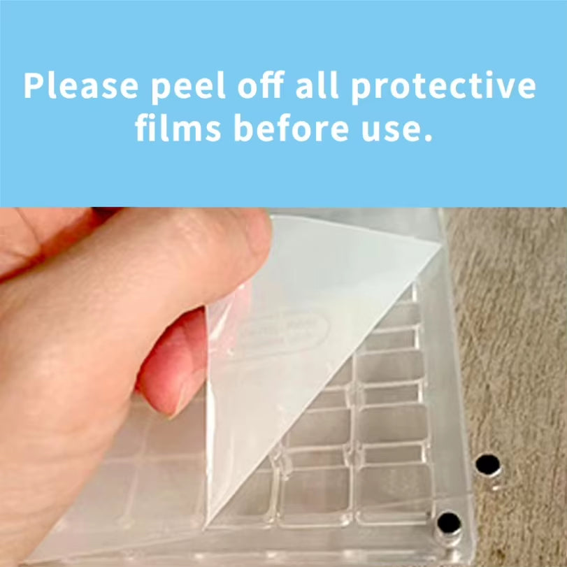 Acrylic Magnetic Seashell Display Box, Small Seashell Display Case, Magnetic Acrylic Shell Storage Box, Small Craft Organizers C
