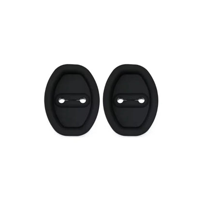 Universal Car Door Slamming Anti-Vibration Silicone Cushioning Mute Shock Absorber Protective Cover Door Latch Protection Pads