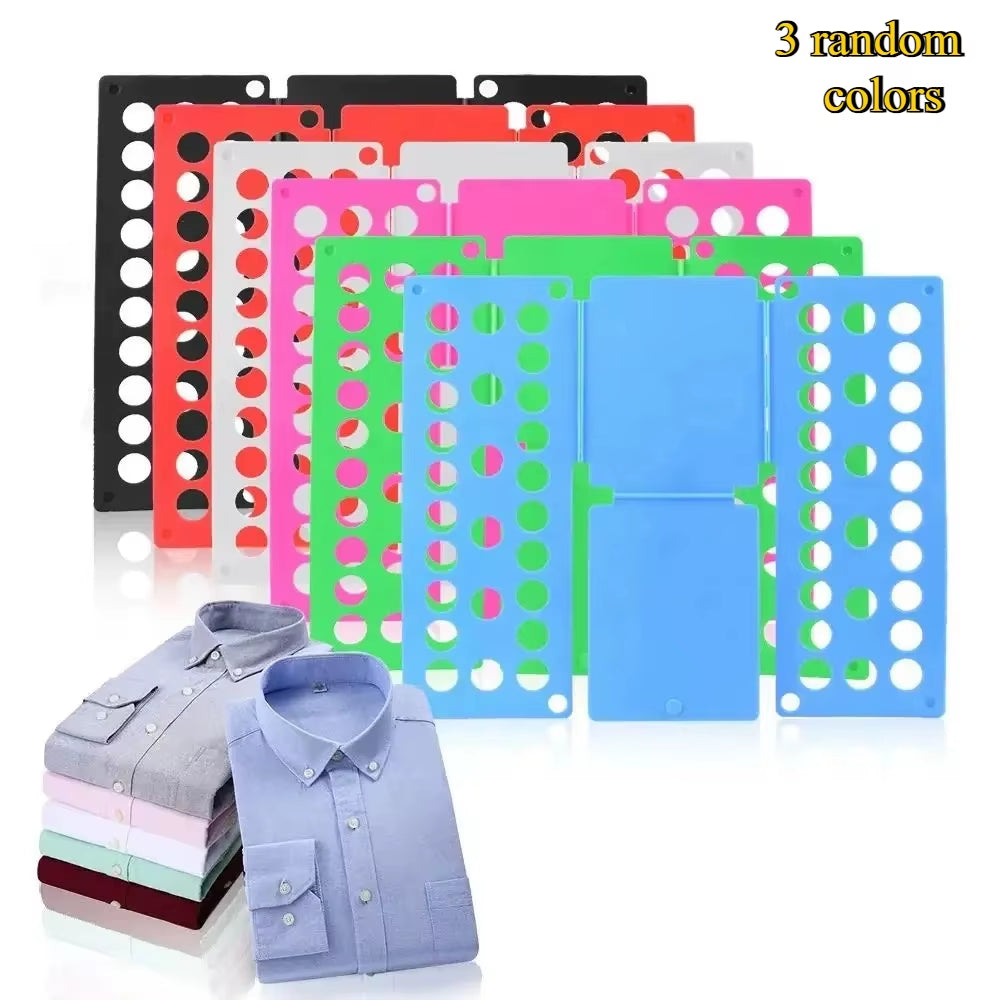 Kids Magic Clothes Folder T Shirts Jumpers Organizer Fold save Time Clothes Holder Quick Clothes Folding Board Home Storage