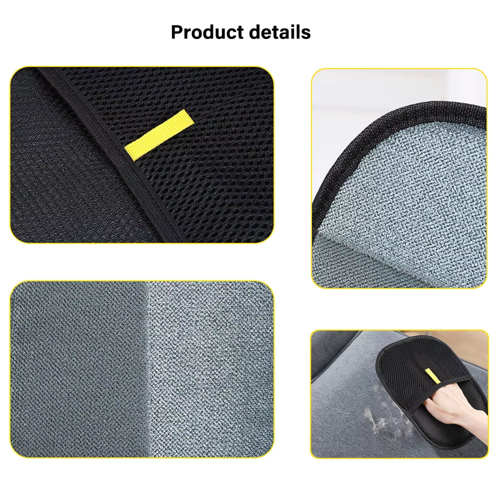 Pet Grooming Gloves Static Dedusting Brush Pet Hair Remover Brush Removing Dog Cat Hair from Sofa Carpet Clothes Tool Supplies