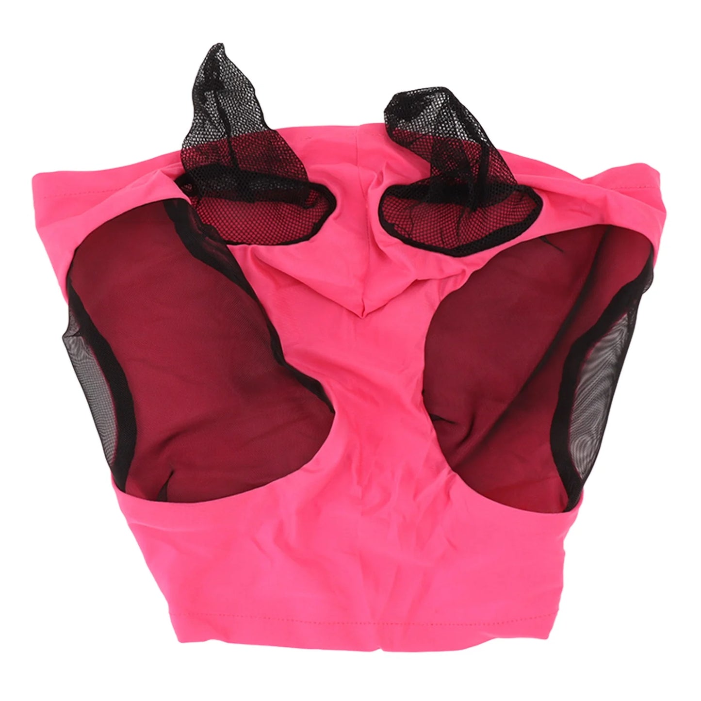 Horse Fly Mask with Ears Horse Mesh Fly Mask Breathable Elastic Horse Face Mask with Ears Riding Equestrian Equipment