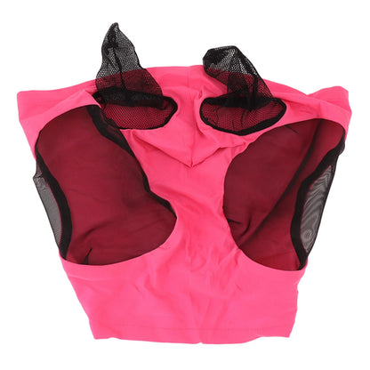 Horse Fly Mask with Ears Horse Mesh Fly Mask Breathable Elastic Horse Face Mask with Ears Riding Equestrian Equipment