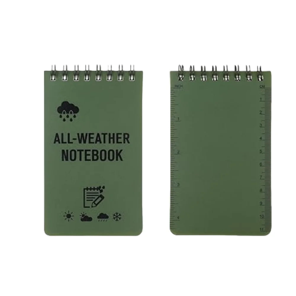 1 Pieces Camouflage Printing Note Book Paper Waterproof Writing Paper in Rain Tactical Note Book Notebook All Weather Outdoors