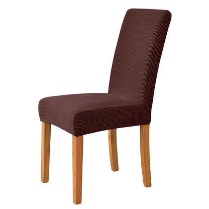 Jacquard Corn Kernel Fabric Chair Cover Universal Size Cheap Chair Covers Stretch Seat Slipcovers for Dining Room Home Decor 1PC