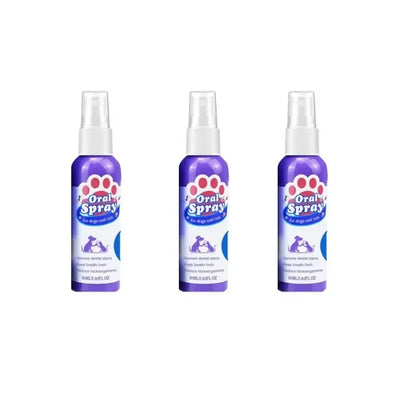 Pet Teeth Cleaning Spray Oral Care Remove Tooth Stains Keep Fresh Breath for Cats and Dogs Whitening Remove Bad Breath
