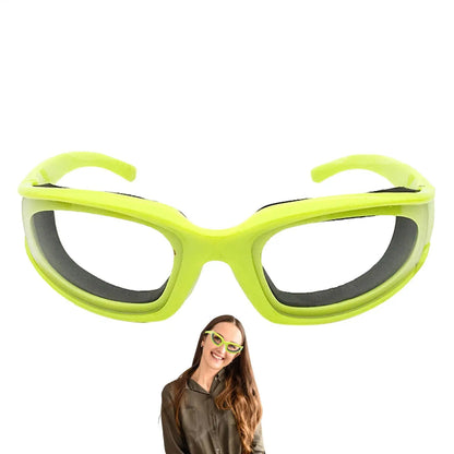 Anti-Crying Onion Goggles No-Tear Eye Protection for Kitchen Cooking with Anti-Fog Lens Universal Fit over Prescription Glasses