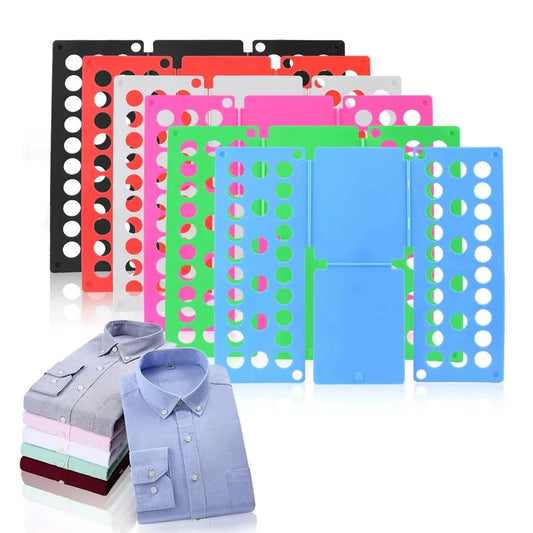 Kids Magic Clothes Folder T Shirts Jumpers Organizer Fold save Time Clothes Holder Quick Clothes Folding Board Home Storage