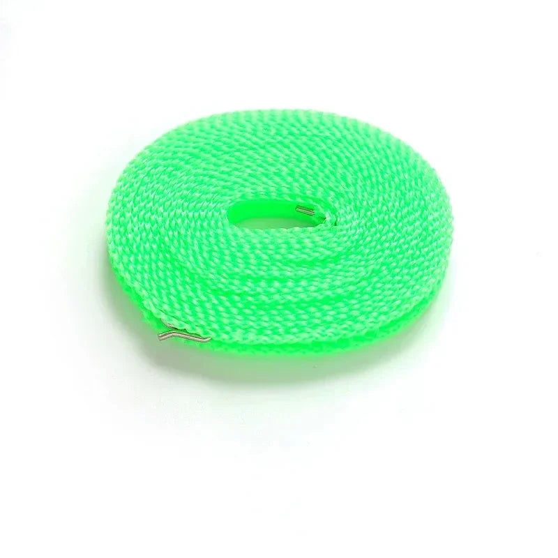 Outdoor Clothesline Nylon Non-Slip Laundry Line Rope Travel Business Windproof Clothes Cord 5/10 Meter Long