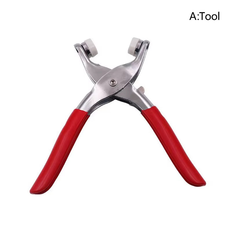 Snaps Buttons Pliers Set Snap Fasteners Kit Tool Sewing Buttons Press Studs Snap for Installing Clothes Bags