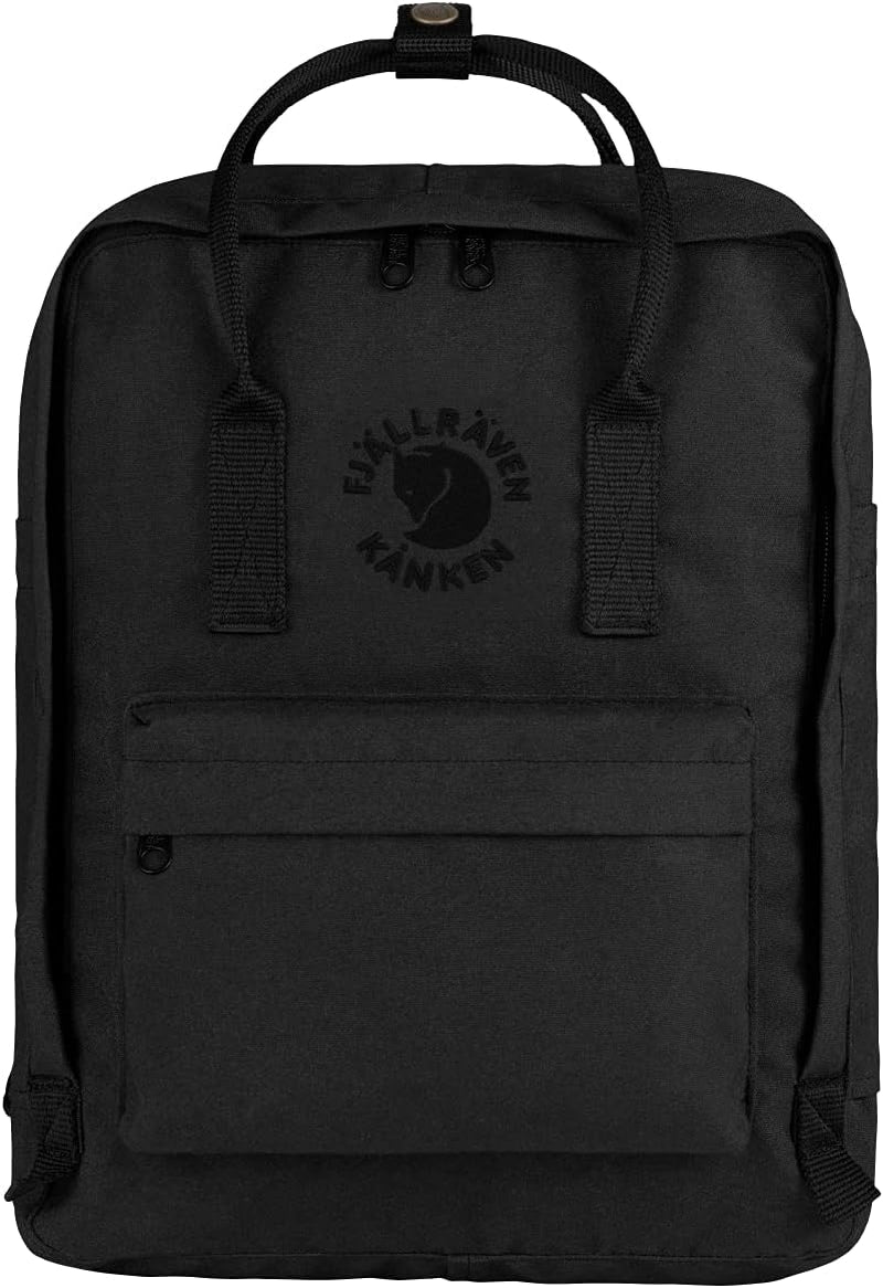 Fjallraven Re-Kanken Backpack, Black