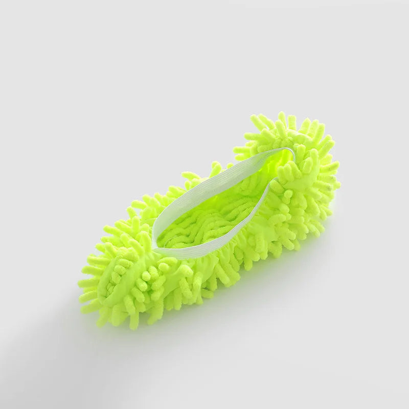 Chenille Dust Mop Slippers Home Floor Cleaning Mopping Shoes Water Uptake Foot Socks Mop Caps Multifunction Cleaning Shoes New