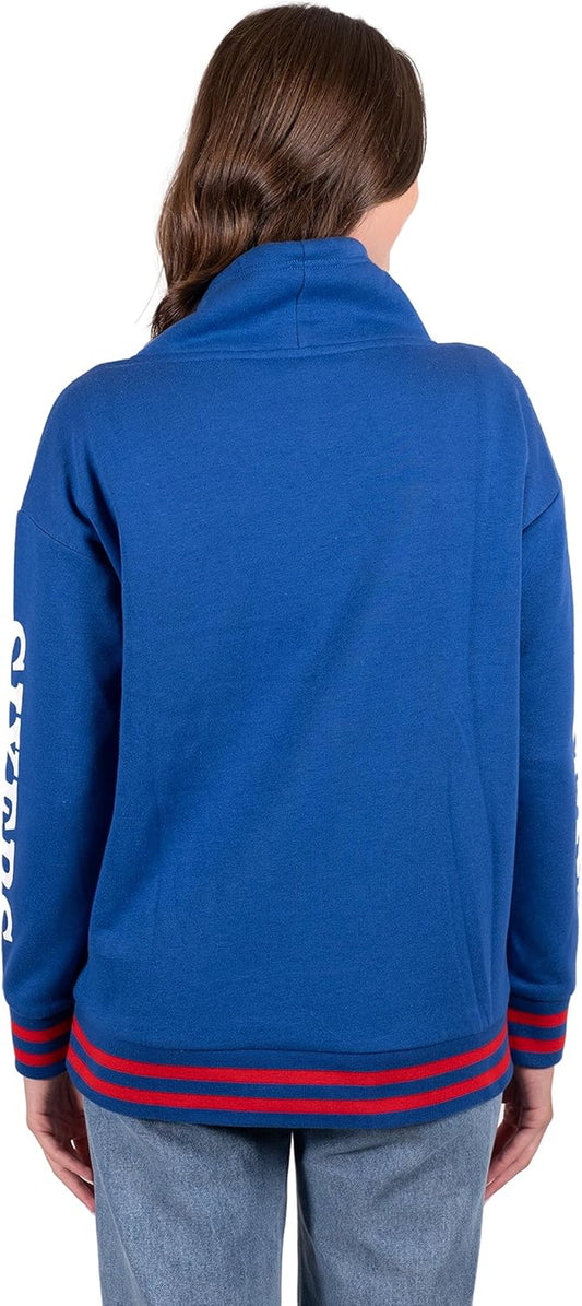 Women'S NBA Official Fleece Hoodie Pullover Sweatshirt Funnel Neck