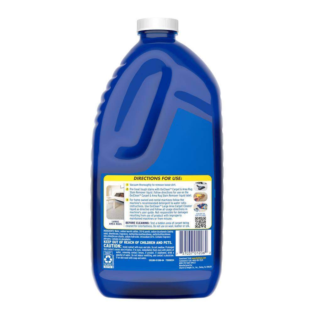 64 Oz. Oxi Clean Large Area Carpet Cleaner, (6-Pack)
