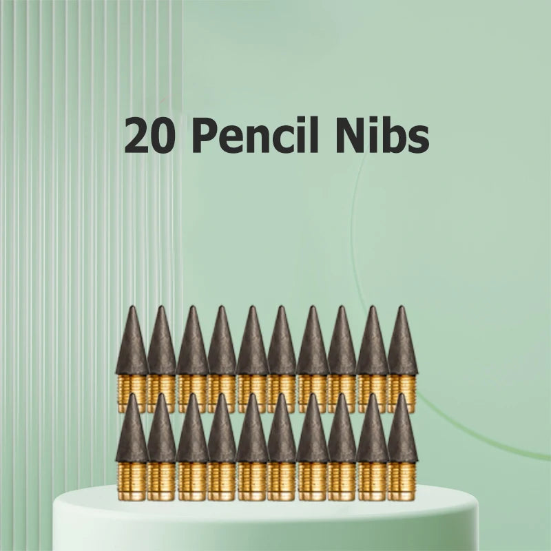 HB Eternal Pencil Set Mechanical Pencil Super Cheap No Need to Sharpen Easy to Wipe DIY Kawaii Korean Stationery School Supplies