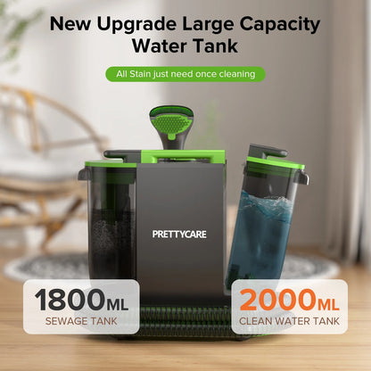 Portable Carpet Shampooer,Upholstery Cleaner,14Kpa Strong Suction Carpet Cleaner Machine,500W Powerful Motor