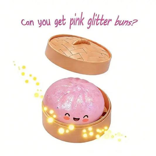 The Galaxy Expressive Big Dumpling Squishy - Blind Box, Mysecret Bun Fidget Toy, Soft TPR Material, Stress Relief, Unboxing Surprise,Rare Squishy Random Style per Pack.Perfect for Graduation,Easter Gifts, Suitable for Children to Exchange Gifts