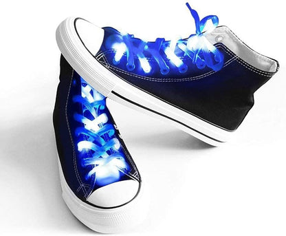 6 Pairs LED Shoelaces - High Visibility Soft Nylon Light up Shoelace with 3 Modes in 6 Colors for Night Safety Running Biking, or Cool Disco Party, Cosplay, Hip-Hop Dance
