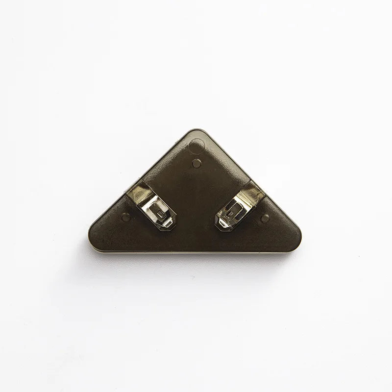 10Pcs Triangle Corner Clips File Paper Clip File Index Photo Clamp Page Holder Stationery Multifunctional Office Desk Organizer