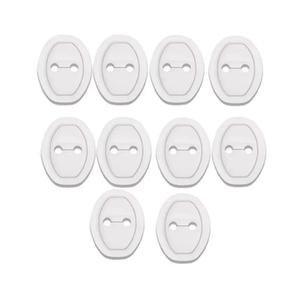Universal Car Door Slamming Anti-Vibration Silicone Cushioning Mute Shock Absorber Protective Cover Door Latch Protection Pads