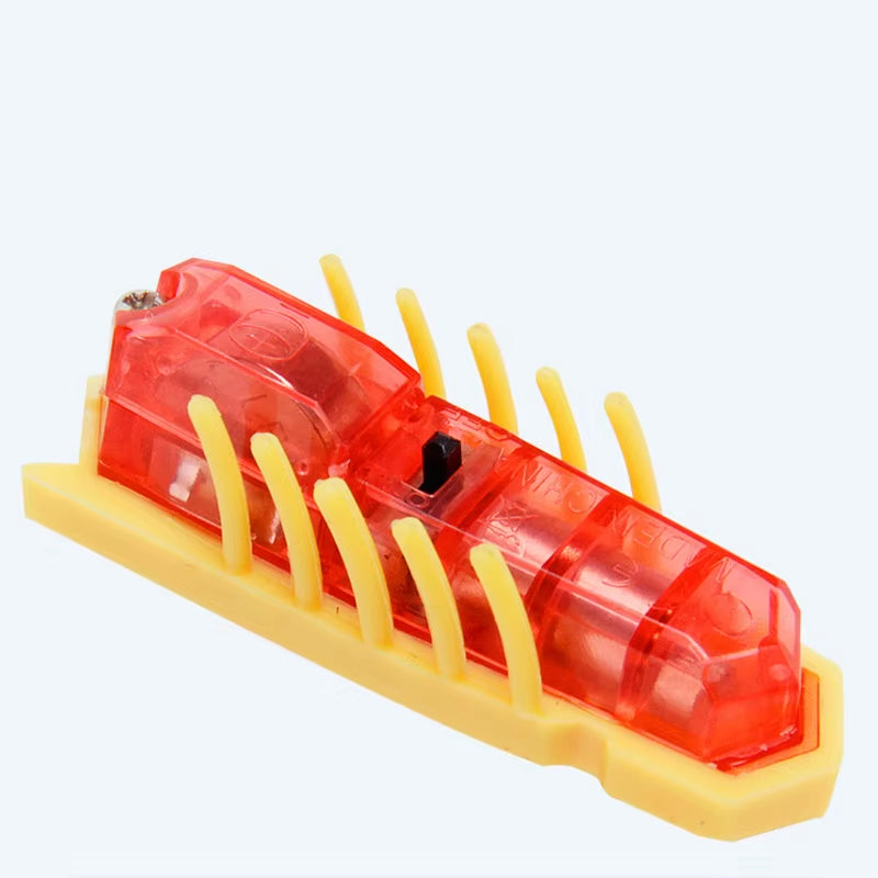 Pet Interactive Electric Bug Cat Escape Obstacle Automatic Flip Toy Battery Operated Vibration Pet Beetle Playing Toy